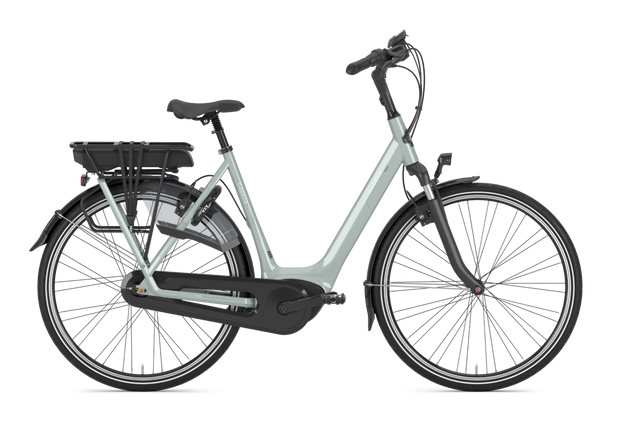 E-Bike Gazelle Orange C7+ HMB - lage instap olive glans