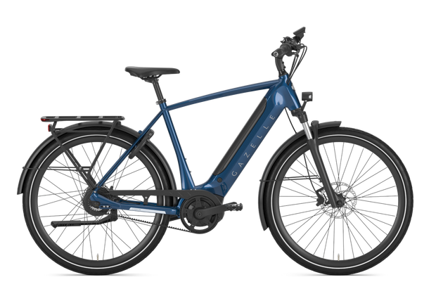 E-bike Gazelle Ultimate C380 HMB - hoge opstap mallard blue